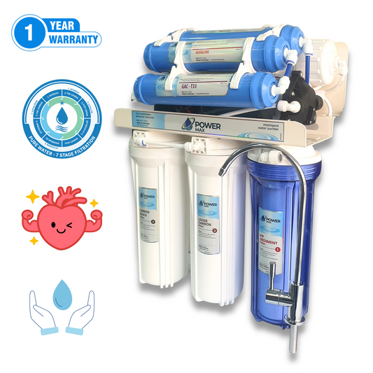 Power Max Reverse Osmosis Water Purification System 7 Stage POW2365