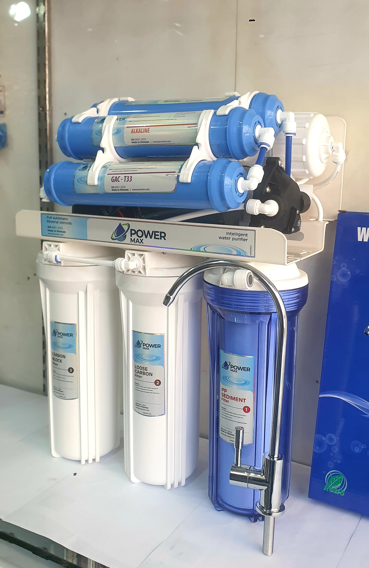 Power Max Reverse Osmosis Water Purification System 7 Stage POW2365