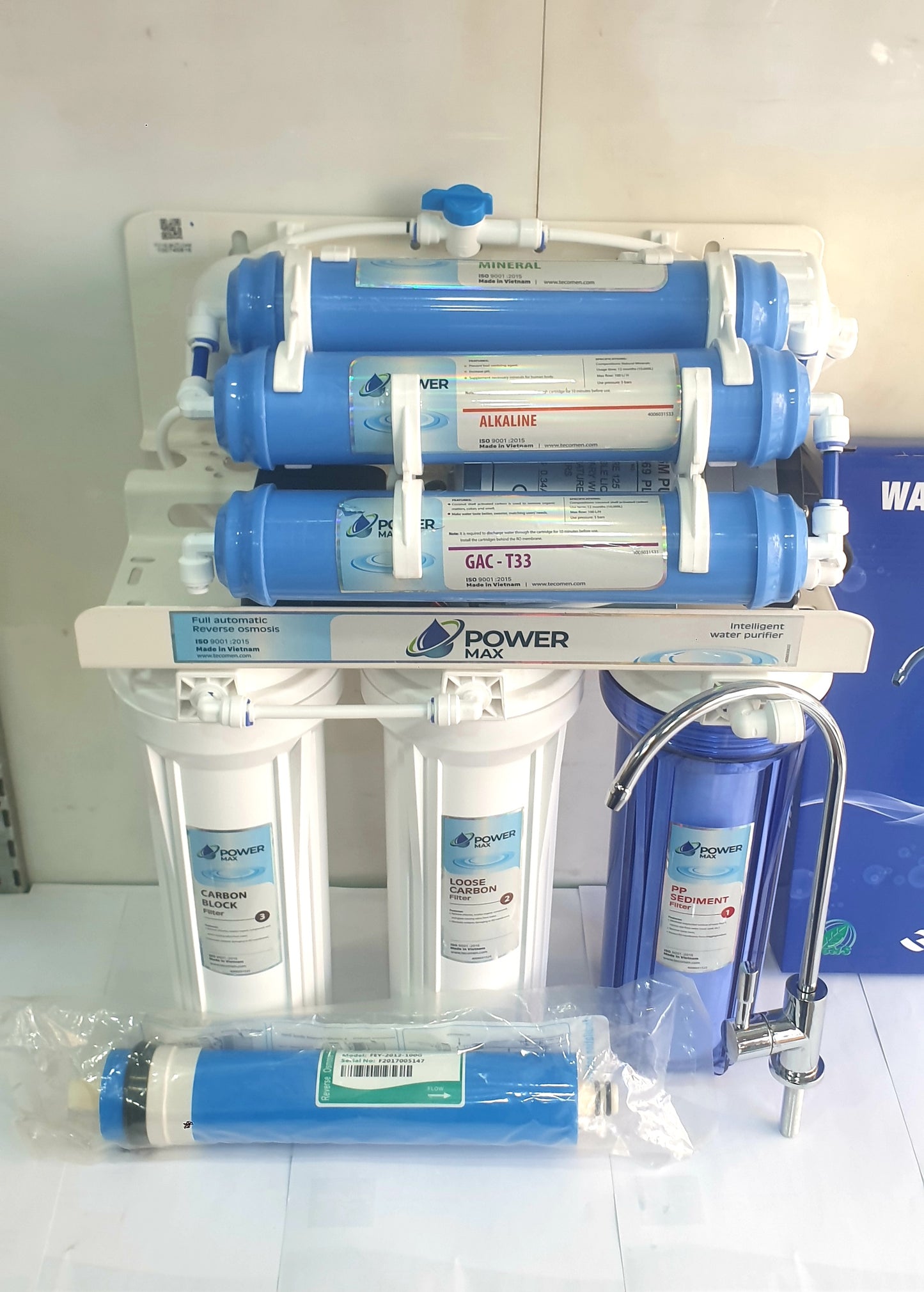 Power Max Reverse Osmosis Water Purification System 7 Stage POW2365
