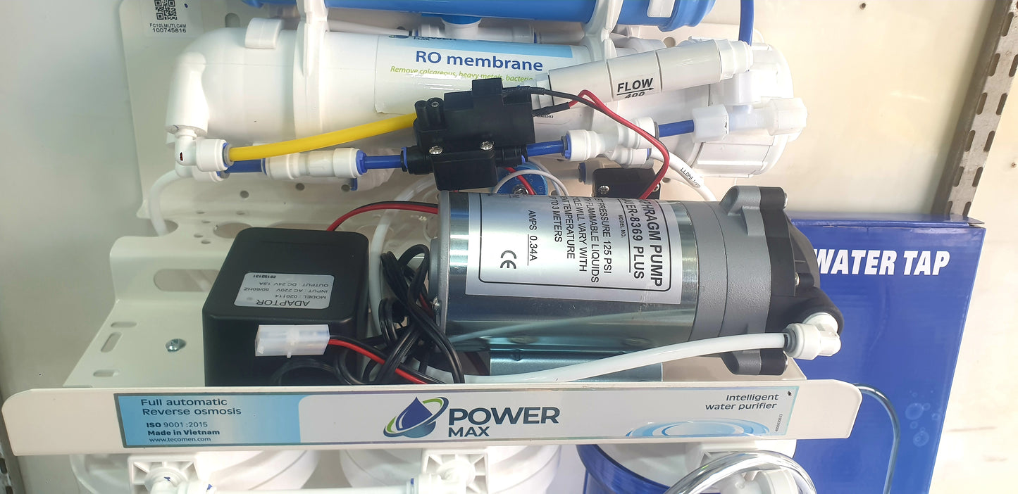Power Max Reverse Osmosis Water Purification System 7 Stage POW2365