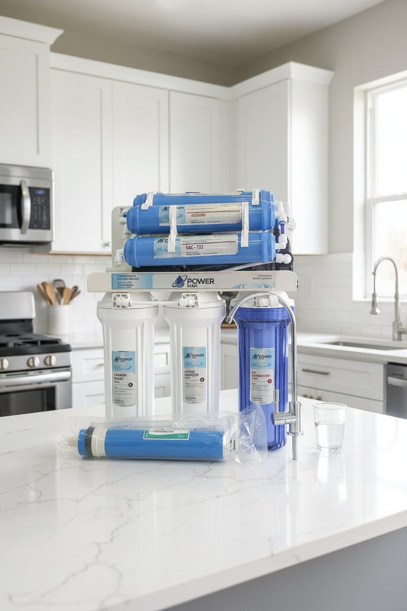 Power Max Reverse Osmosis Water Purification System 7 Stage POW2365